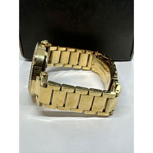 Michael Kors Parker MK5784 Women\'s Gold Stainless Steel Analog Dial Watch JNA218 main image 9
